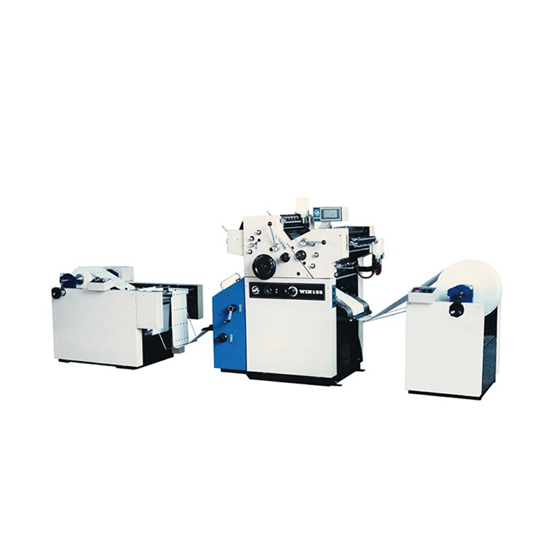 15,5-inch tweekleurige, geautomatiseerde formulierendrukpers met webvoeding